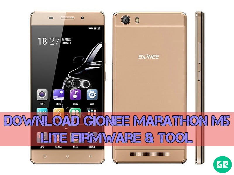 Gionee Marathon M5 Lite Firmware Tool gizrom - Download Gionee Marathon M5 Lite Firmware and Tool
