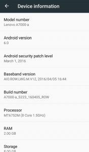 Lenovo A7000 Marshmallow v6 gizrom 1 176x300 - Lenovo A7000 Android 6.0 Marshmallow VIBE UI v6 Ota Update