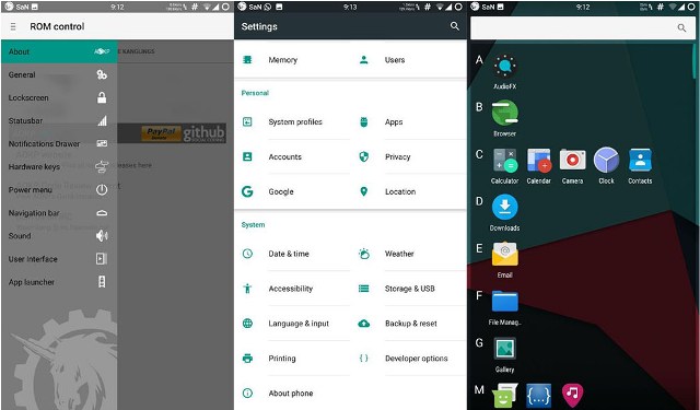 AOKP android 6.0 redmi note 3 - List Of Custom Rom's For Redmi Note 3 Snapdragon