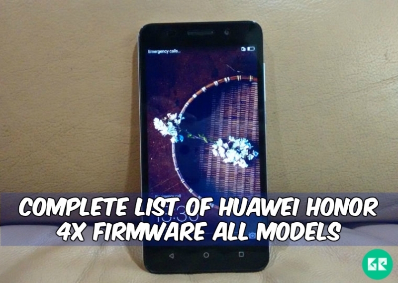 Honor 4x Firmware