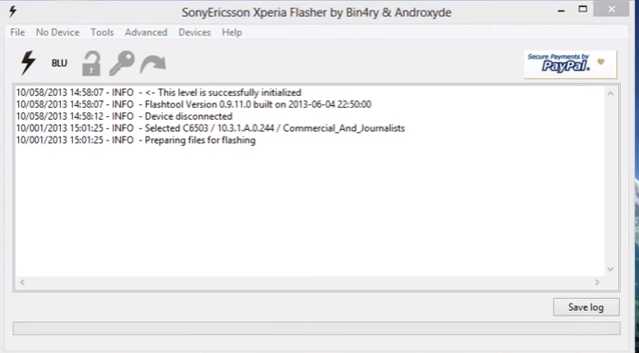 Sony Xperia X FTF firmware Installation GIZDEV 5 1 - Download 33.3.A.0.127 Nougat Firmware For Sony Xperia XA F3xxx