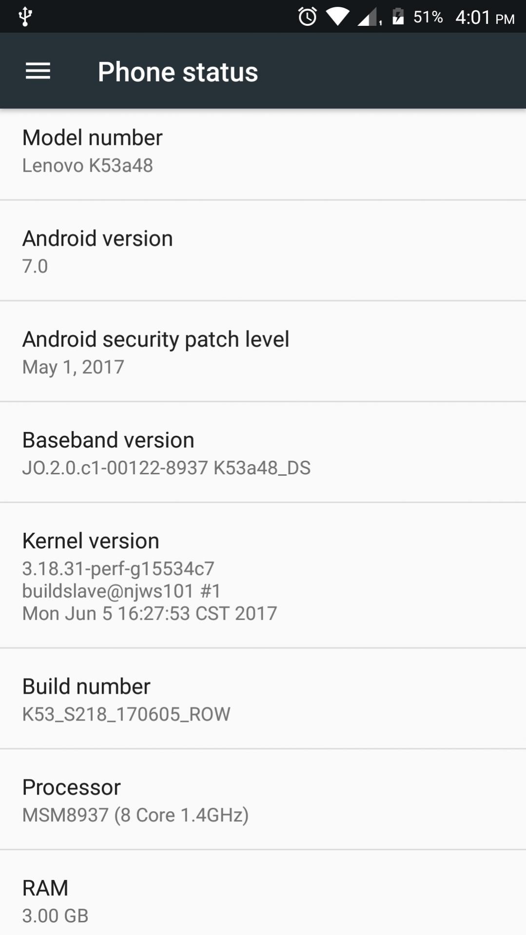 Android 7.0 Lenovo K6 Note Nougat Firmware - Install Android 7.0 Lenovo K6 Note Nougat Firmware