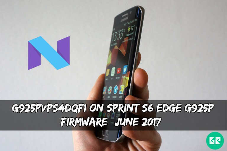 G925PVPS4DQF1 On Sprint S6 Edge G925P Firmware - G925PVPS4DQF1 On Spint S6 Edge G925P Firmware (June 2017)