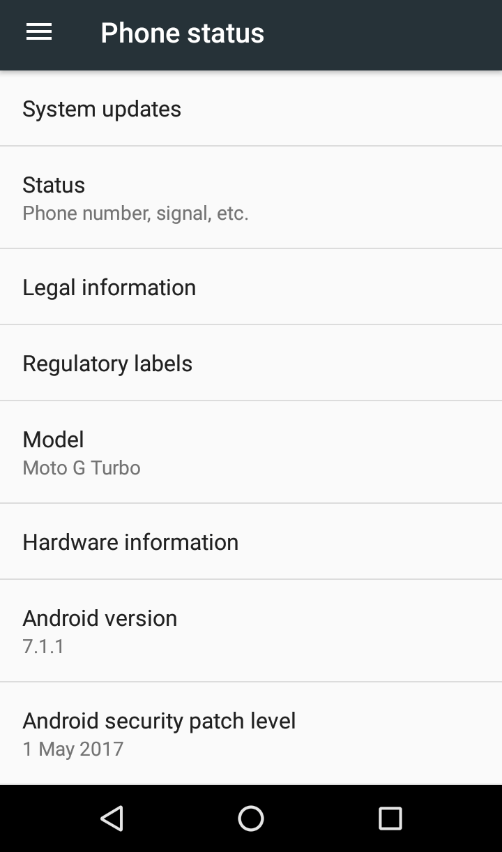 Nougat ROM On Moto G Turbo - Update Manually Android 7.1.1 Nougat ROM On Moto G Turbo