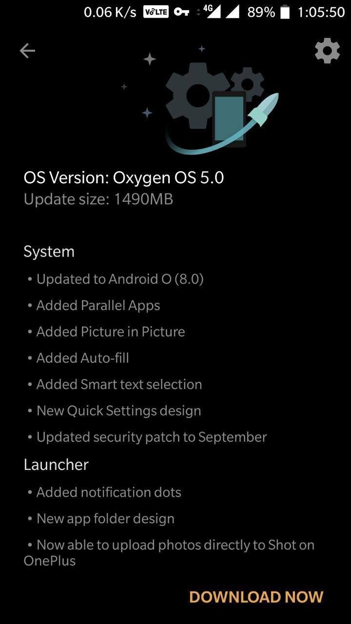 Oreo Beta OxygenOS 5.0 On OnePlus 3T And OnePlus 3 3 - Install Oreo Beta OxygenOS 5.0 On OnePlus 3T And OnePlus 3