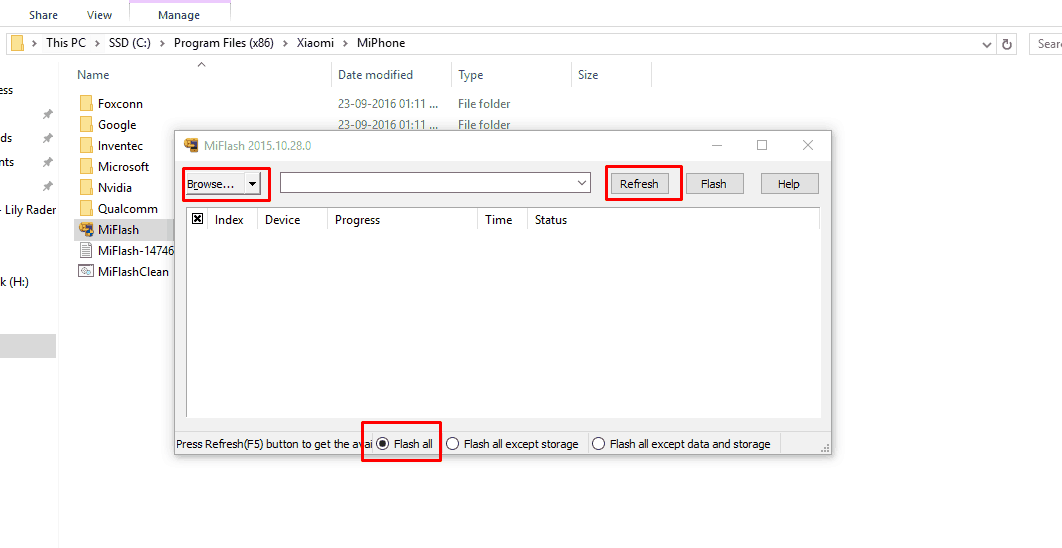 mi flash tool redmi 3s - Guide To Install OREO Global Beta MIUI 9 For Mi Note 2