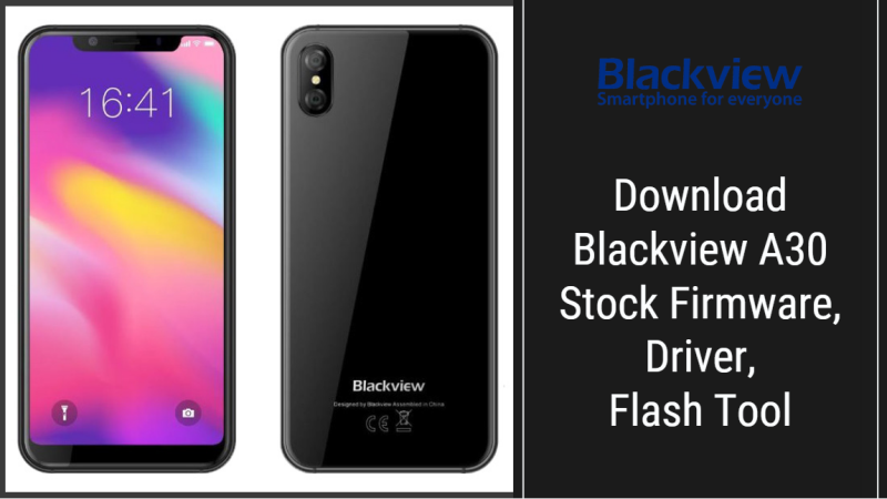 Blackview A30 Stock Firmware