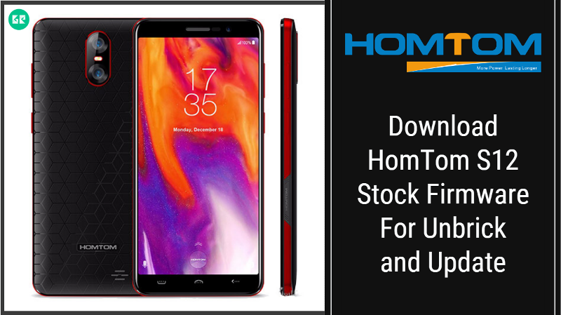 HomTom S12 Stock Firmware